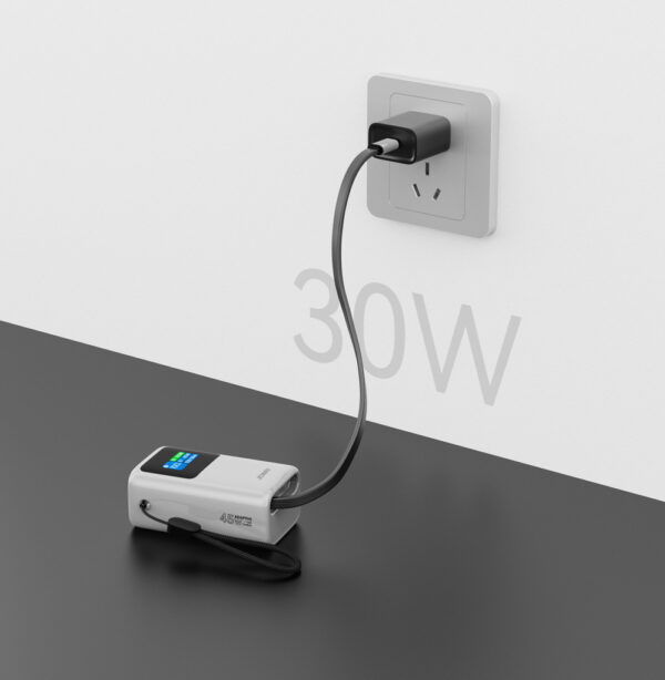 6 JP368-45W built-in cable power bank