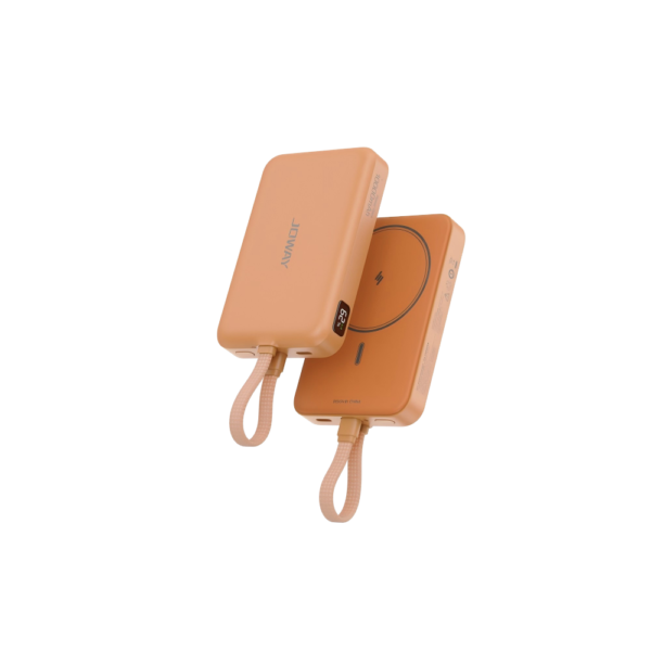 JP395 橙色.1785(1) JP395-built-in-cable-magnetic-power-bank